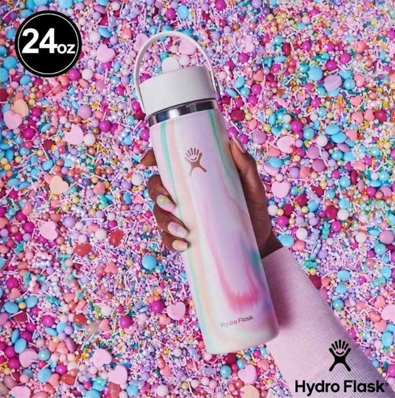 Hydro Flask 美國 Sugar Rush 24oz 寬口吸管保溫鋼瓶 現貨 2024限定款