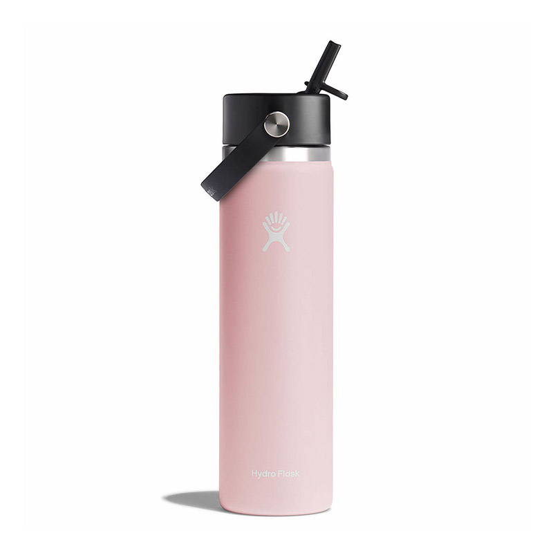 Hydro Flask 美國 24oz/709ml 寬口吸管真空保溫鋼瓶 多色 吸管杯蓋設計