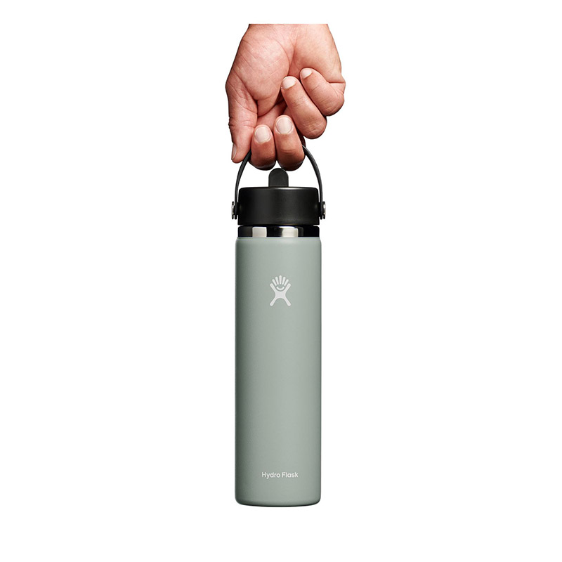 Hydro Flask 美國 24oz/709ml 寬口吸管真空保溫鋼瓶 多色 吸管杯蓋設計