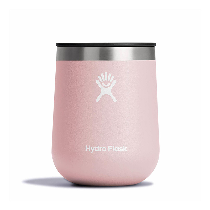 Hydro Flask 美國 10oz　附蓋 保溫紅酒杯 時尚黑 櫻花粉 296ml 保溫杯