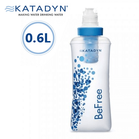 KATADYN 瑞士 Befree 濾水器+0.6L水袋 個人隨身濾水器 飲水袋 8019946