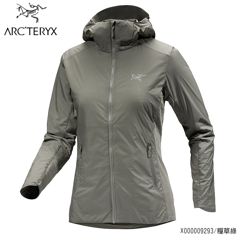 Arcteryx 始祖鳥 女 Atom 輕量化纖外套 輕量保暖的Coreloft連帽外套 X000009293