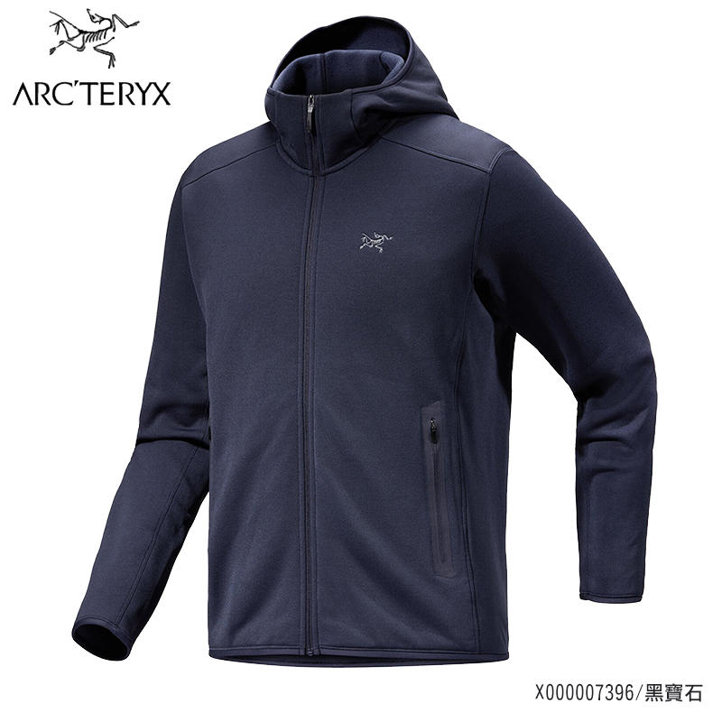 Arcteryx 始祖鳥 男 Kyanite 刷毛外套 綠 黑寶石 Polartec 保暖外套 X000007396