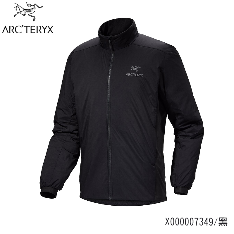 Arcteryx 始祖鳥 男 Atom 化纖外套 黑 煙燻棕 Coreloft保暖外套 X000007349