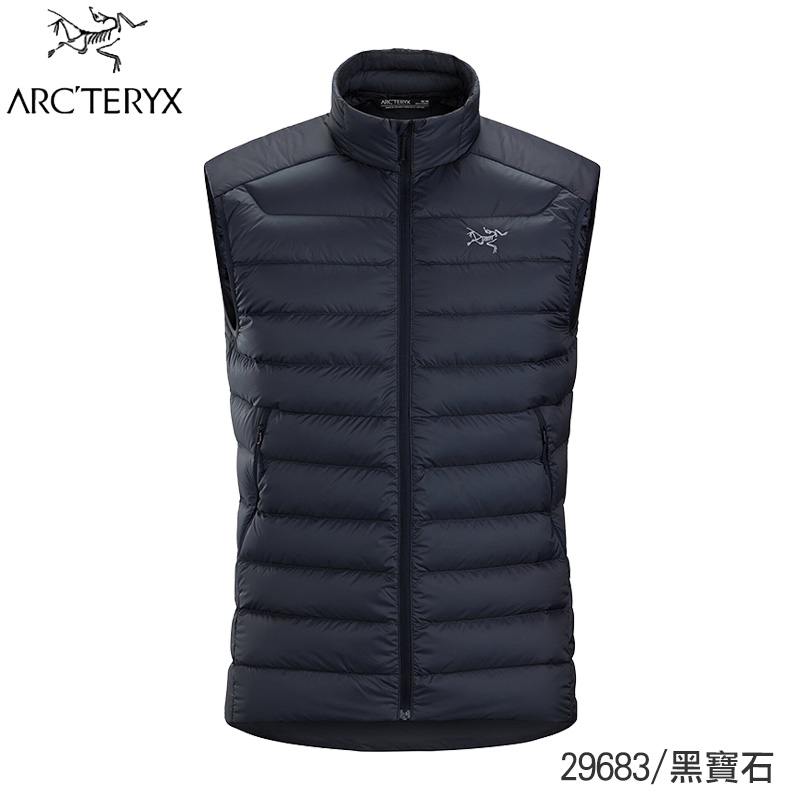 ArcTeryx 始祖鳥 男 Cerium 羽絨背心 黑寶石 Coreloft 鵝絨填充 保暖背心 29683