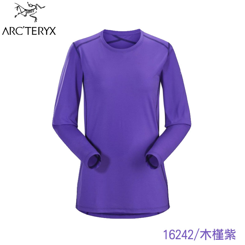 Arcteryx 始祖鳥 女 Phase SL Crew 輕量內層長袖圓領衫 吸濕排汗衣 16242