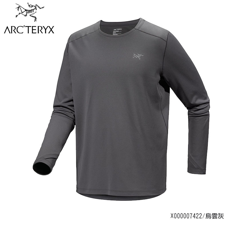 Arcteryx 始祖鳥 男 Cormac 保暖長袖圓領衫 吸濕排汗 登山衣 X000007422