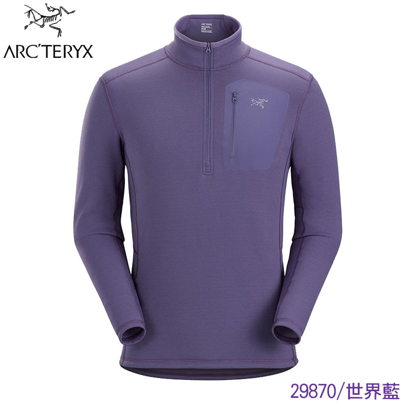 Arcteryx 始祖鳥 男 Rho 保暖刷毛套頭衫 登山保暖上衣 刷毛長袖 29870