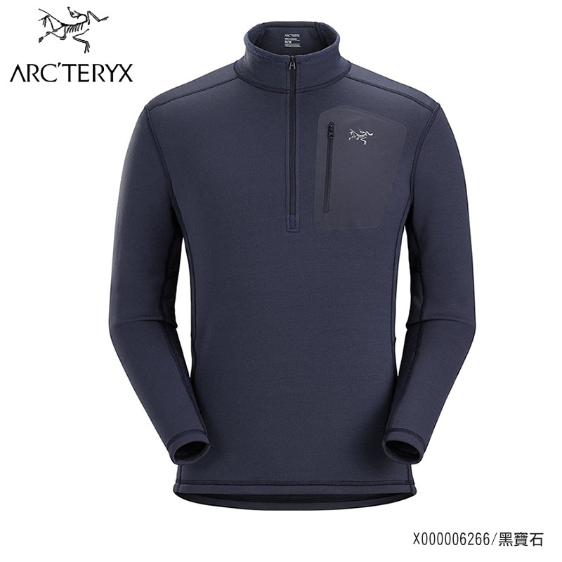 Arcteryx 始祖鳥 男 Rho 保暖刷毛套頭衫 登山保暖上衣 X000006266