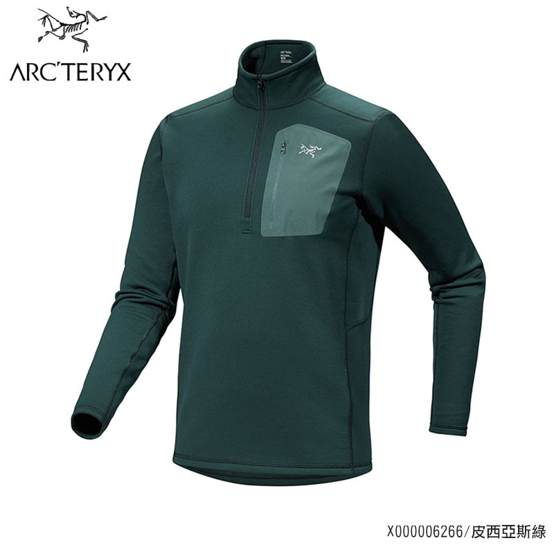 Arcteryx 始祖鳥 男 Rho 保暖刷毛套頭衫 登山保暖上衣 X000006266