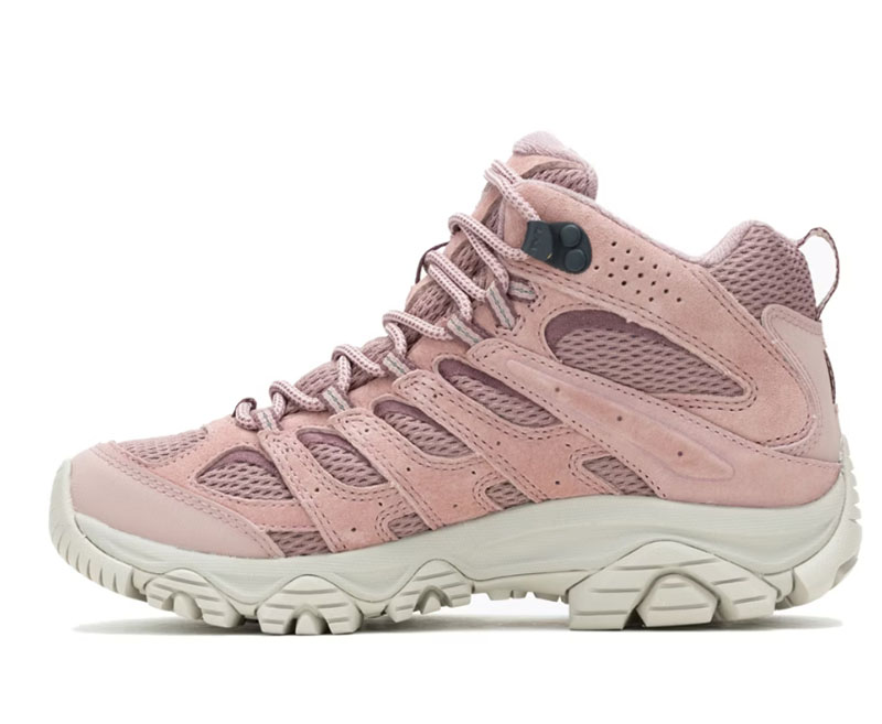 MERRELL 美國 MOAB 3 MID WATERPROOF 女款中筒防水登山健行鞋 藕粉 ML038330