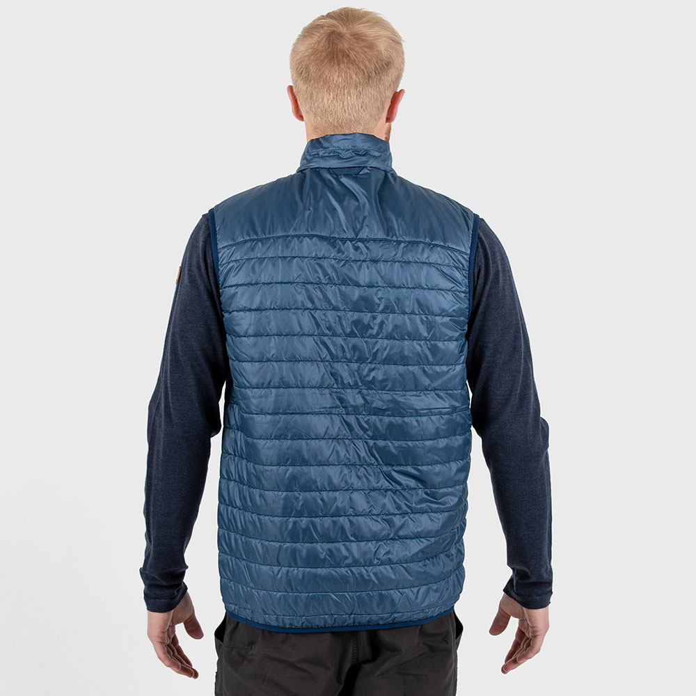 Fjallraven 北極狐 Abisko Padded Vest 男款化纖背心 黑 83775