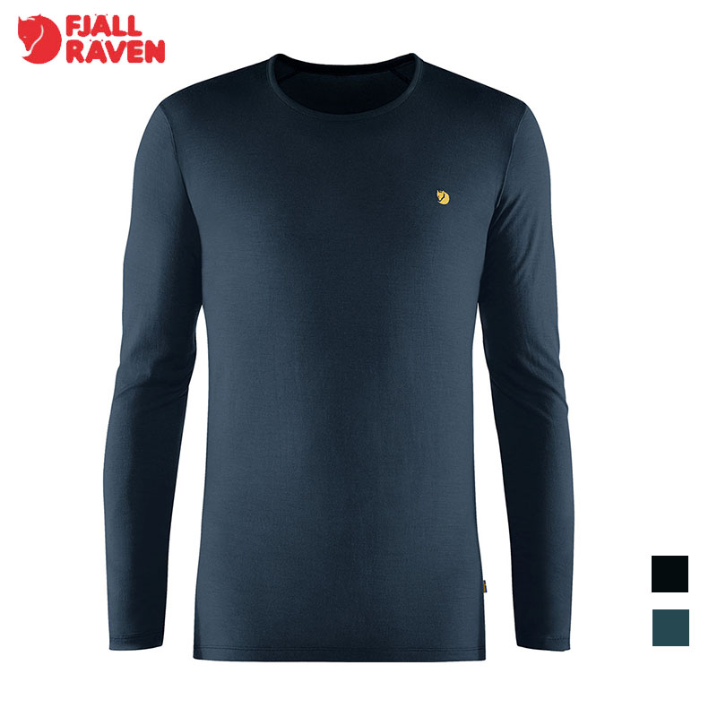 Fjallraven 北極狐 Bergtagen Thinwool 男款長袖羊毛排汗衣 吸濕排汗 內層衣 87405