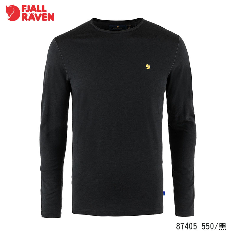 Fjallraven 北極狐 Bergtagen Thinwool 男款長袖羊毛排汗衣 吸濕排汗 內層衣 87405