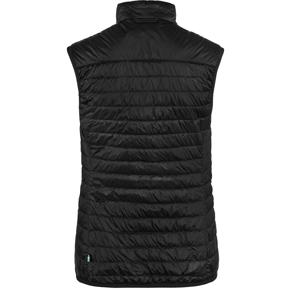 Fjallraven 北極狐 Abisko Padded Vest 女款化纖背心 黑 保暖背心 輕量 89723