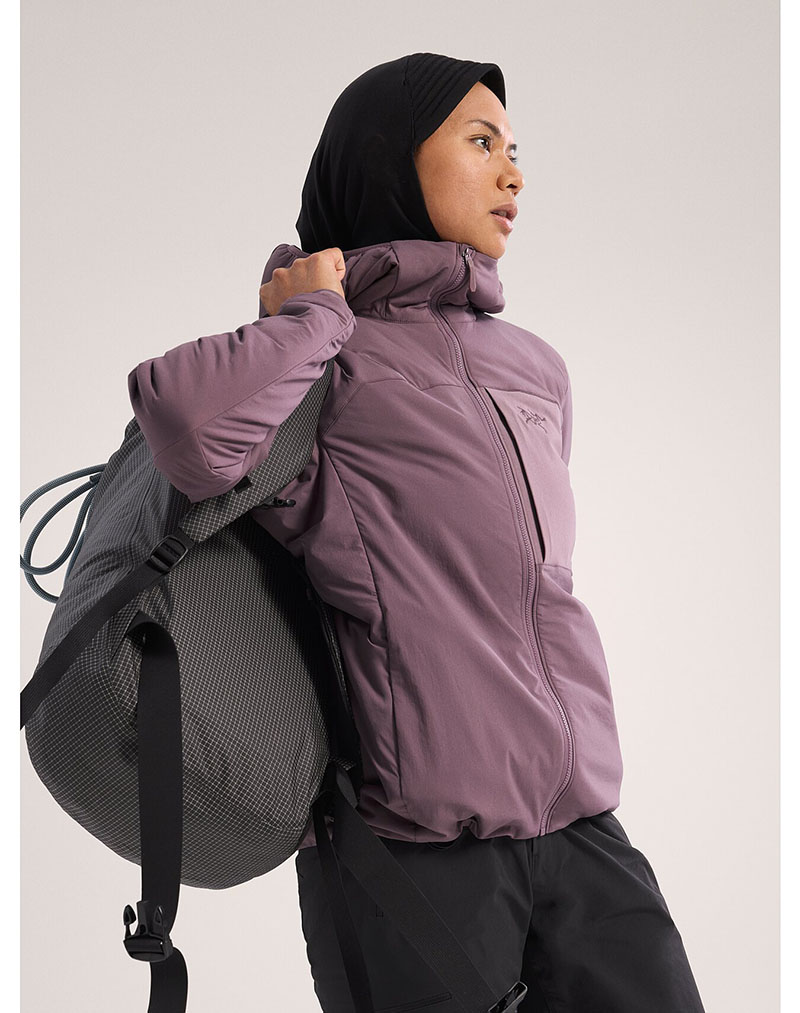 Arcteryx 始祖鳥 女 Proton化纖外套 星界紫 連帽外套 X000009095