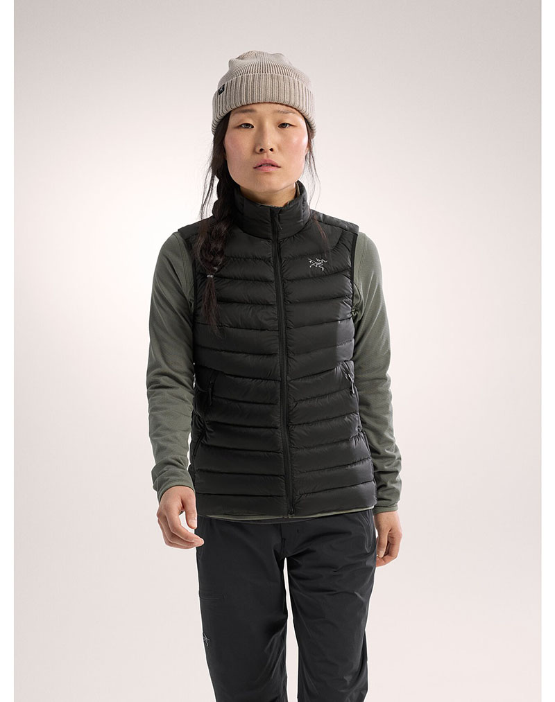 Arcteryx 始祖鳥 女 Cerium 羽絨背心 黑 保暖背心 X000009289