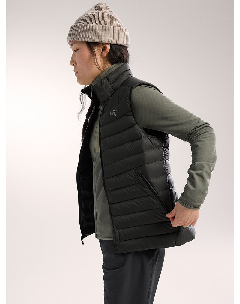 Arcteryx 始祖鳥 女 Cerium 羽絨背心 黑 保暖背心 X000009289