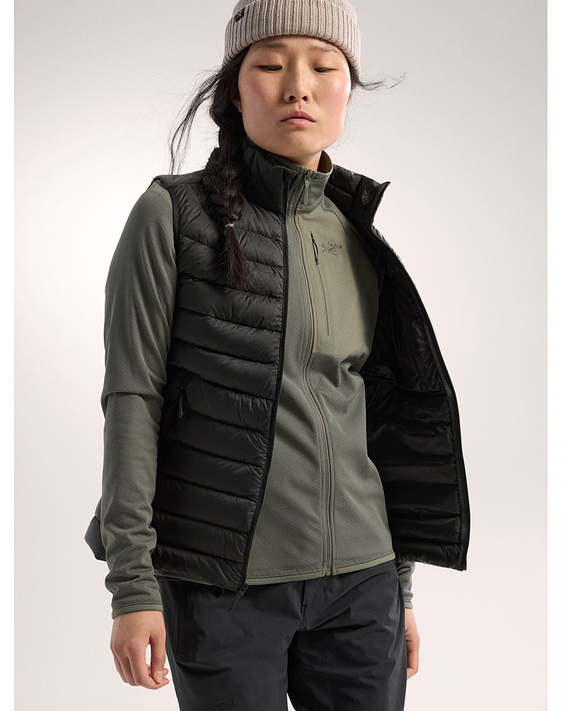 Arcteryx 始祖鳥 女 Cerium 羽絨背心 黑 保暖背心 X000009289