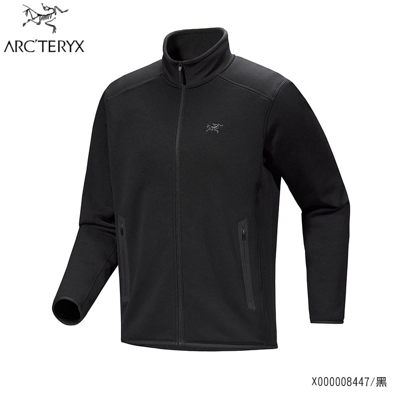 Arcteryx 始祖鳥 男 Kyanite 刷毛外套 黑 立領外套 抓絨夾克 X000008447