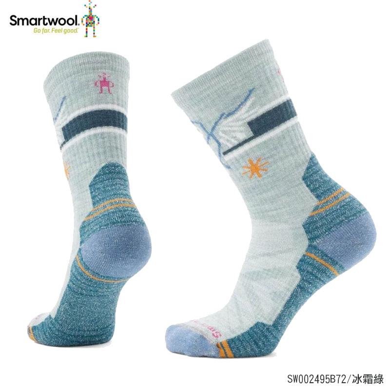 SmartWool 美國 女機能戶外全輕量減震中長襪-貓頭鷹 SW002495