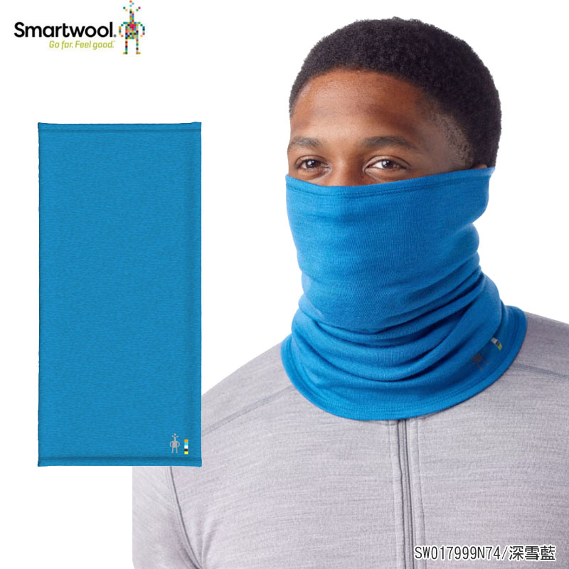 SmartWool 美國 Thermal 美麗諾羊毛素色長頸套 兩色 圍脖 SW017999