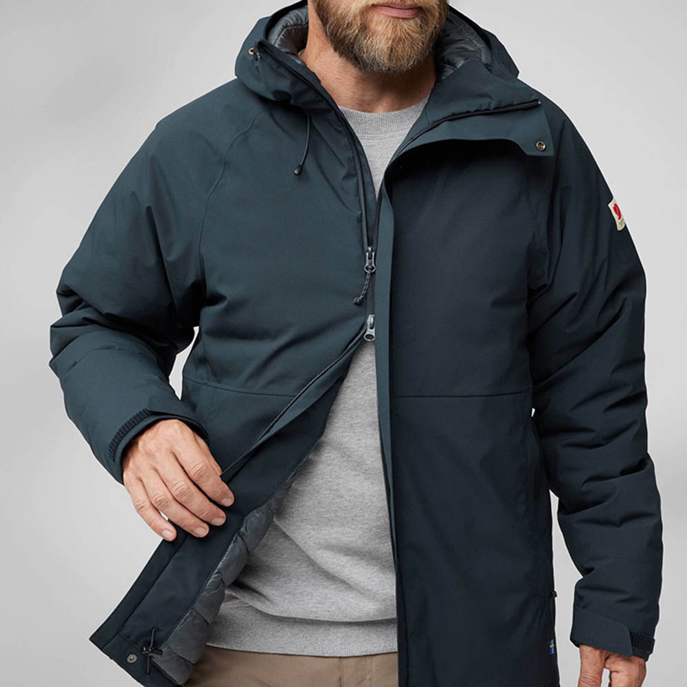 Fjallraven 北極狐 HC Hydratic Padded Trail 防水保暖填充夾克 男 12500159