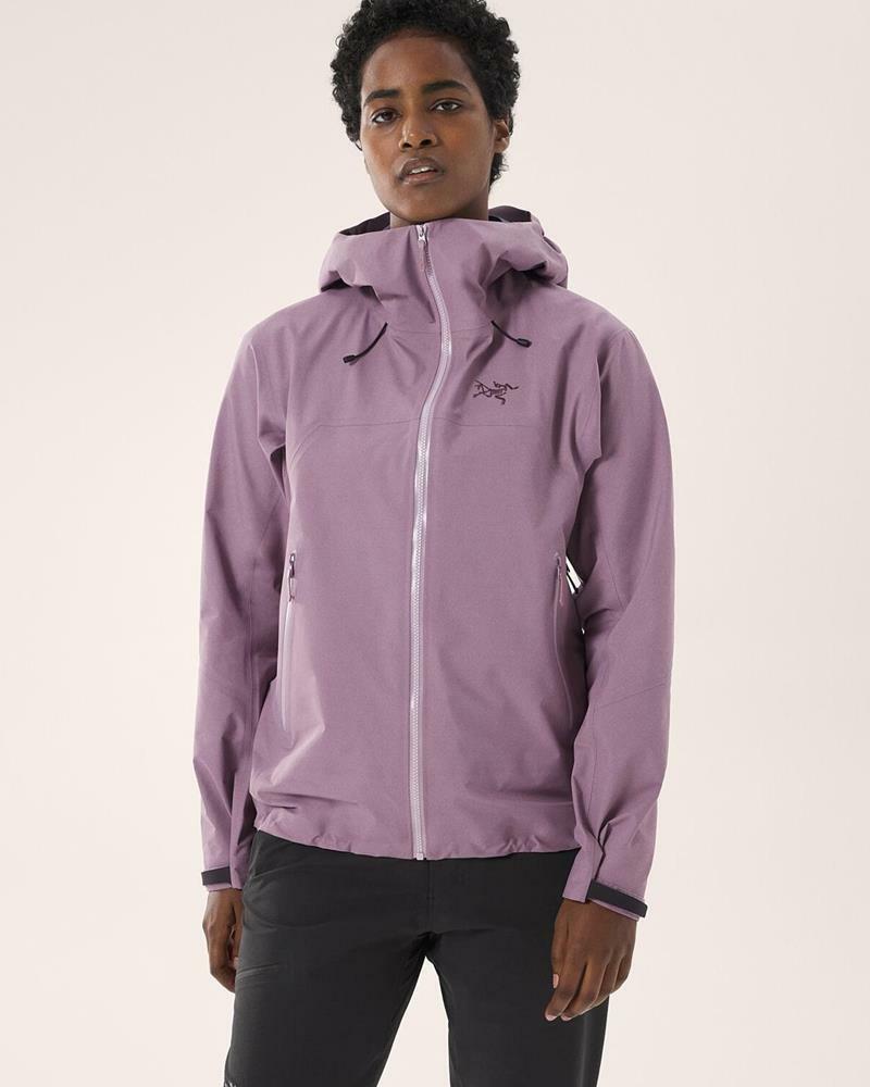 Arcteryx 始祖鳥 女 Beta SL 防水外套 星界紫 GORE-TEX 登山風雨衣 X000009680