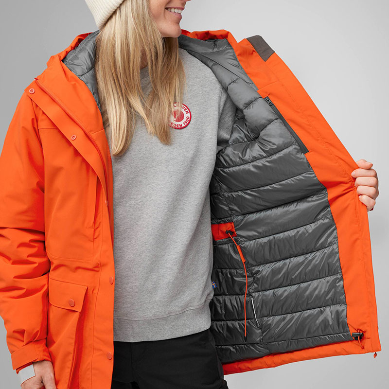 Fjallraven 北極狐 HC Hydratic Padded Trail 女防水保暖填充夾克 14500152