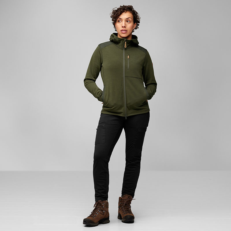 Fjallraven 北極狐 Keb Fleece 連帽夾克 女 多色 保暖外套 86990