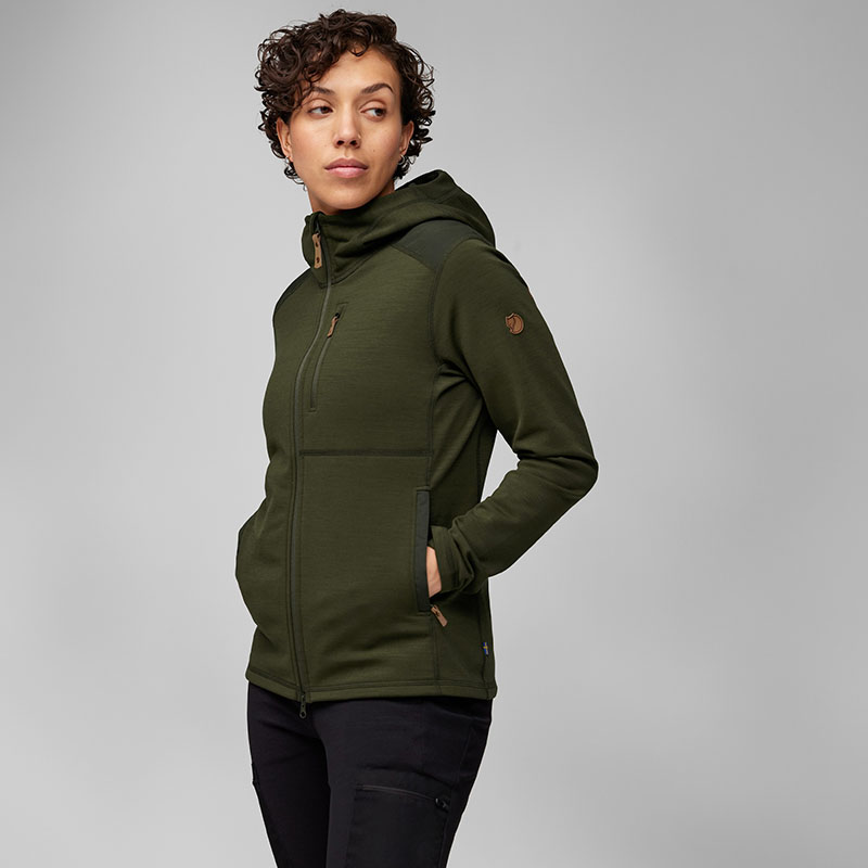 Fjallraven 北極狐 Keb Fleece 連帽夾克 女 多色 保暖外套 86990