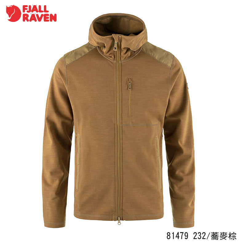 Fjallraven 北極狐 Keb Fleece 連帽夾克 男 小狐狸刷毛外套 蕎麥棕 深森綠 81479