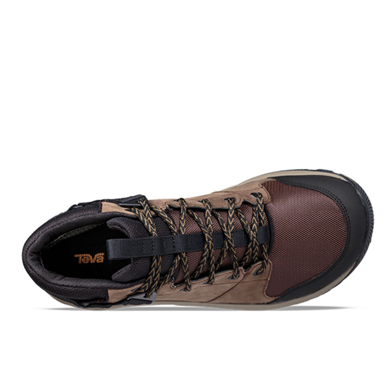 TEVA 美國 男 Grandview GTX 高筒登山鞋 巧克力色 黃金大底 健走鞋 TV1106804CCHP