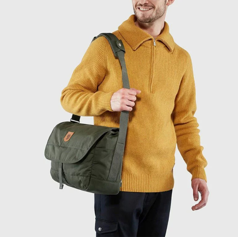 Fjallraven 北極狐 Greenland Shoulder 12L 單肩背包 黑 深森綠 斜背包 日常背包 側背包 23154