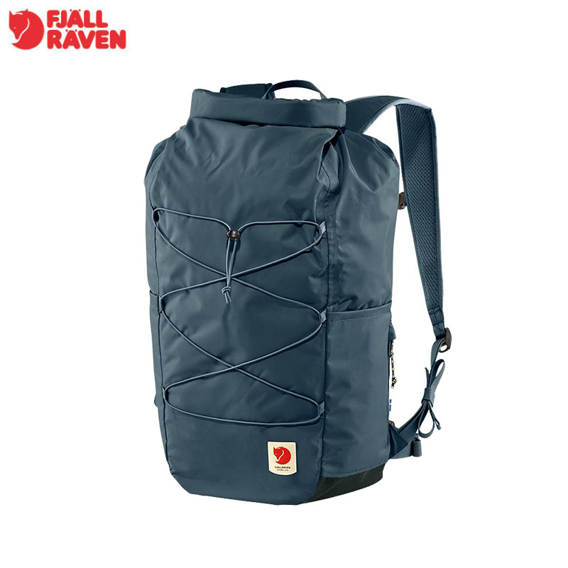 Fjallraven 瑞典 北極狐 High Coast Rolltop 26 背包 23224 黑 藍 綠繡 防水登山後背包 攻頂包