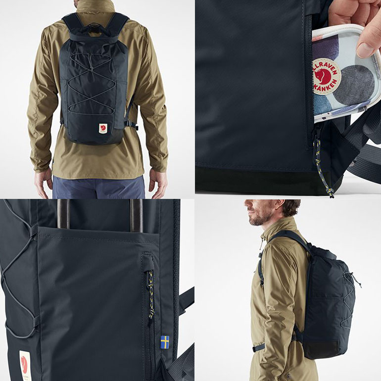 Fjallraven 瑞典 北極狐 High Coast Rolltop 26 背包 23224 黑 藍 綠繡 防水登山後背包 攻頂包