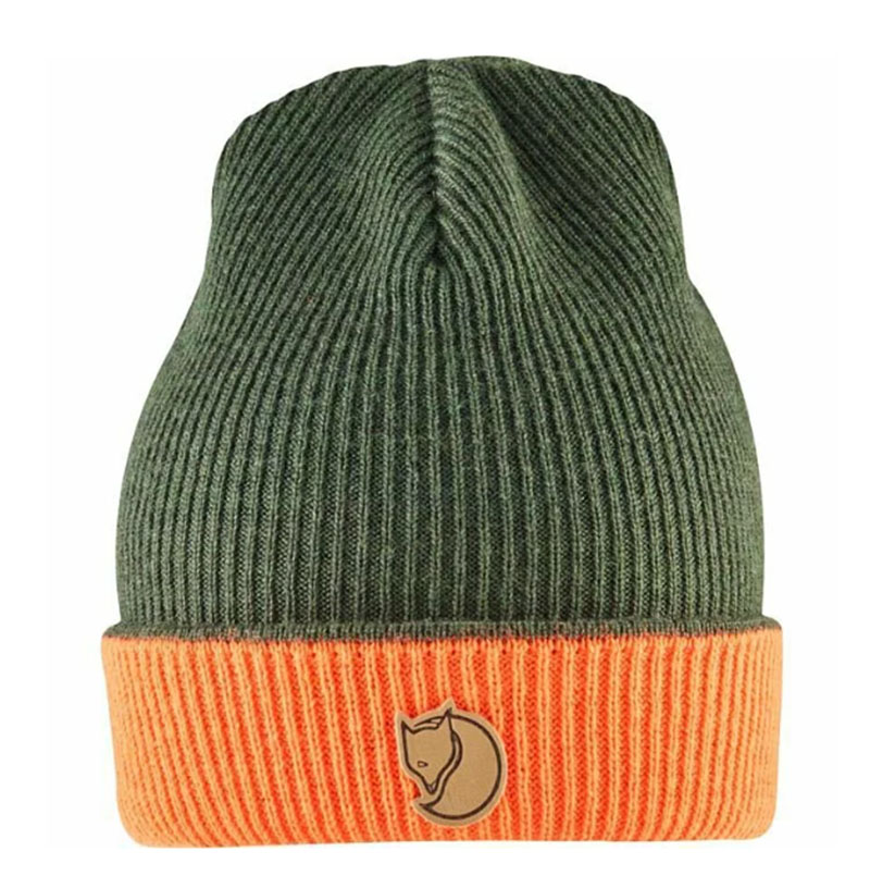 Fjallraven 北極狐 Sormland Reversable Beanie 羊毛帽 深橄欖 雙面保暖帽/針織帽/小狐狸毛帽 78137