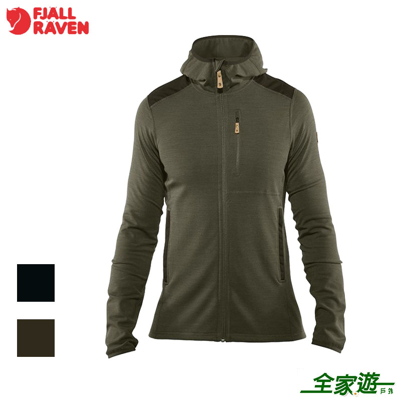 Fjallraven 北極狐 Keb 彈性刷毛連帽夾克 男款 兩色 刷毛外套 保暖外套 81878