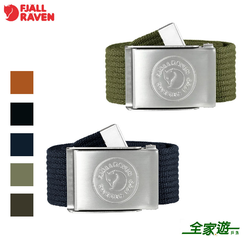 Fjallraven 北極狐 1960 Logo 皮帶 休閒腰帶 帆布腰帶 多色 86978