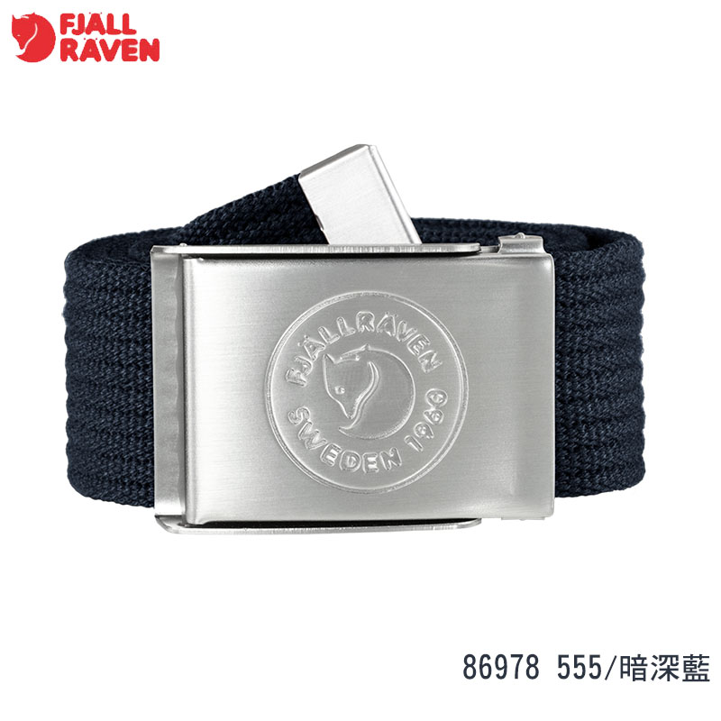 Fjallraven 北極狐 1960 Logo 皮帶 休閒腰帶 帆布腰帶 多色 86978