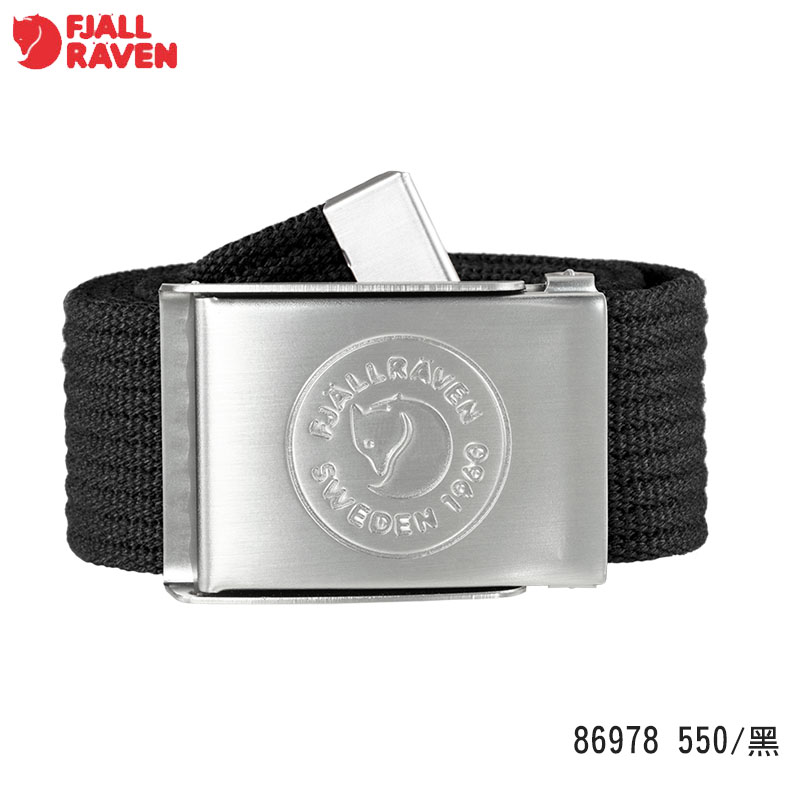 Fjallraven 北極狐 1960 Logo 皮帶 休閒腰帶 帆布腰帶 多色 86978