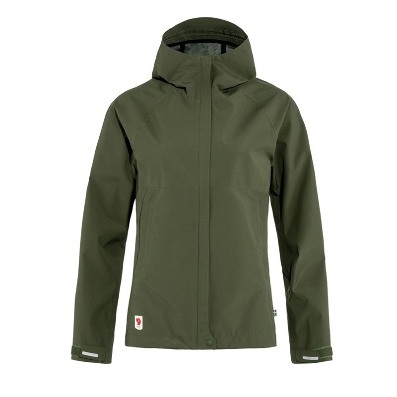 Fjallraven 北極狐 HC Hydratic Trail 防水夾克 女 月桂綠 風雨衣 防水外套 登山夾克 86982