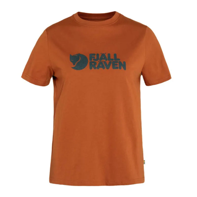 Fjallraven 北極狐 Fjallraven Logo T-shirt 有機棉T恤 女 三色 87146 小狐狸上衣 短袖