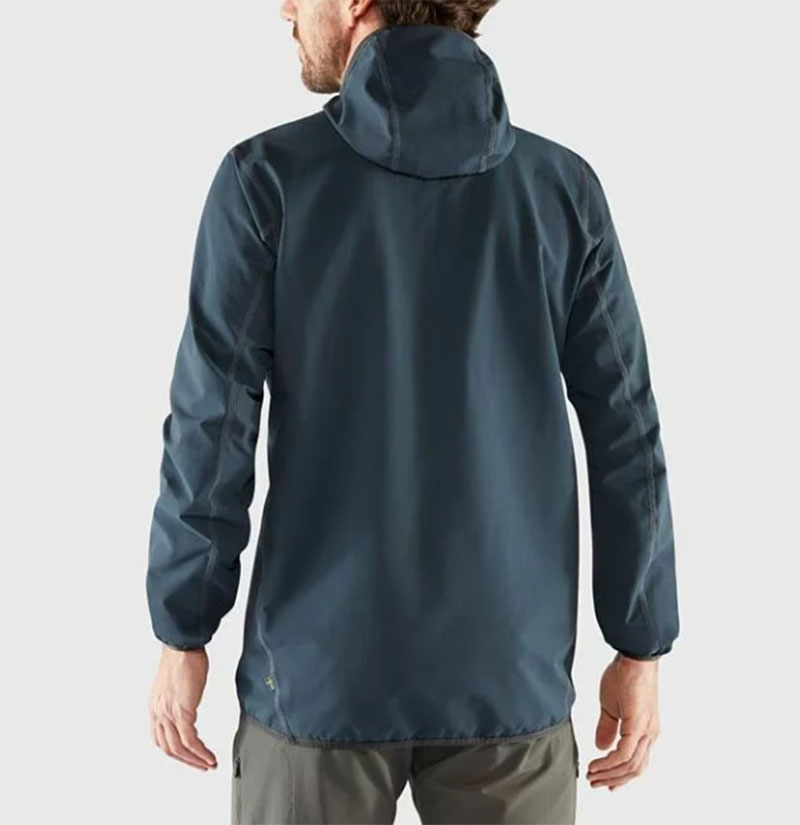 Fjallraven 北極狐 Bergtagen Stretch Half Zip 半開襟夾克 男 高山藍 登山風衣外套 87400