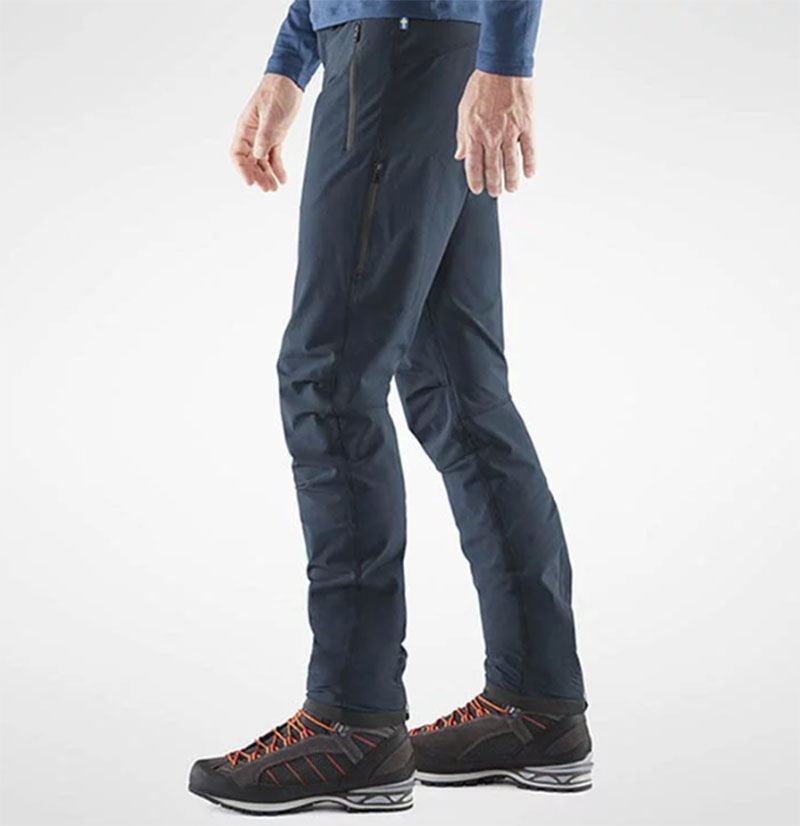 Fjallraven 北極狐 Bergtagen Stretch Trousers 彈性長褲 男 黑 登山褲 戶外活動長褲 耐磨 87401