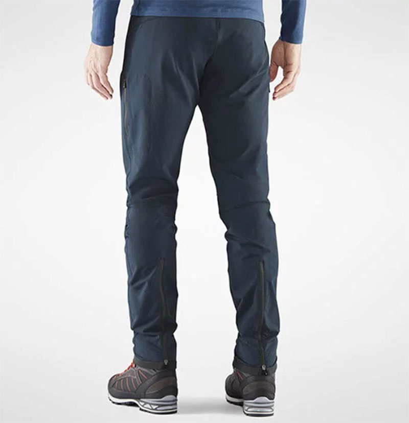 Fjallraven 北極狐 Bergtagen Stretch Trousers 彈性長褲 男 黑 登山褲 戶外活動長褲 耐磨 87401