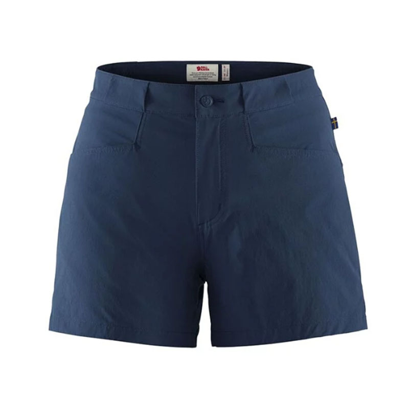 Fjallraven 北極狐 High Coast Lite Shorts 短褲 女 黑 海軍藍 89431 休閒短褲 戶外短褲 快乾