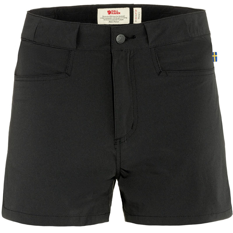 Fjallraven 北極狐 High Coast Lite Shorts 短褲 女 黑 海軍藍 89431 休閒短褲 戶外短褲 快乾