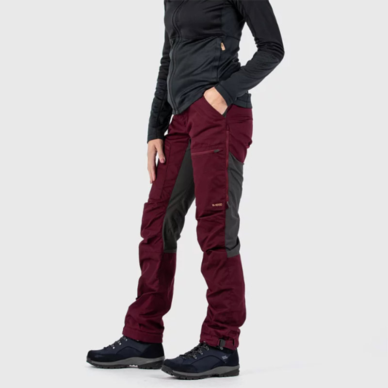 Fjallraven 北極狐 Abisko Lite Trekking Trousers 拼接彈性長褲 女 耐磨 登山褲 89583S