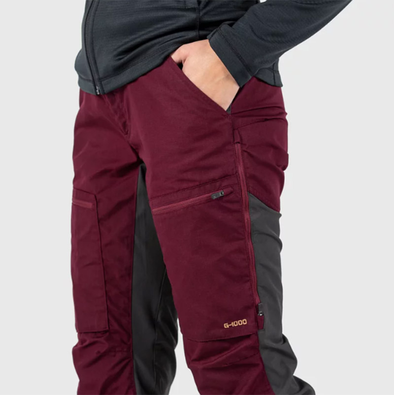 Fjallraven 北極狐 Abisko Lite Trekking Trousers 拼接彈性長褲 女 耐磨 登山褲 89583S